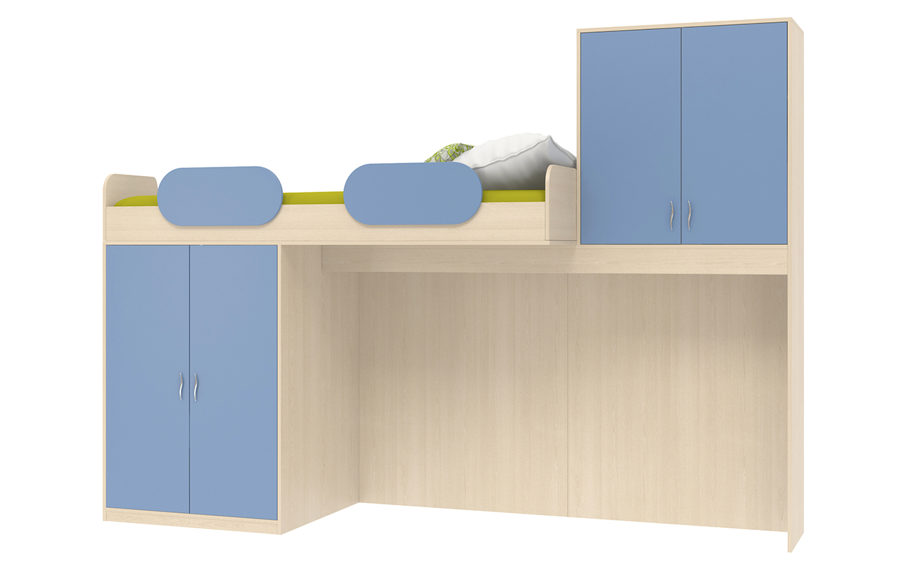 детская кровать Формула Мебели Дельта-18.04 1 Формула Мебели Дельта-18.04